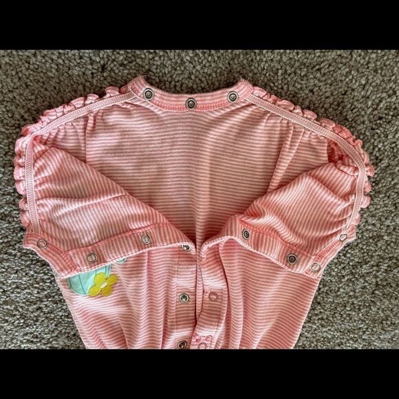 Carter's Baby Girls' Snap Up Cotton Romper 3M NWOT - Picture 14 of 16